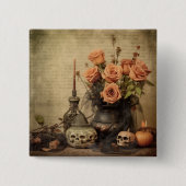 Halloween Witchcraft (4) Vierkante Button 5,1 Cm (Voorkant)