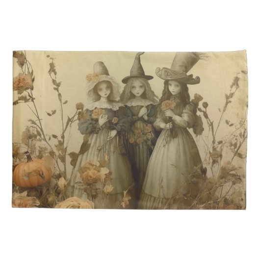  Halloween Witchcraft (5) Kussensloop (Achterkant-Links)