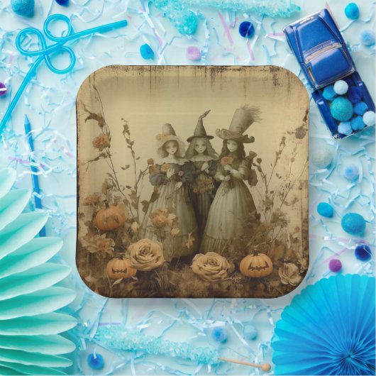  Halloween Witchcraft (5) Papieren Bordje (Feest)