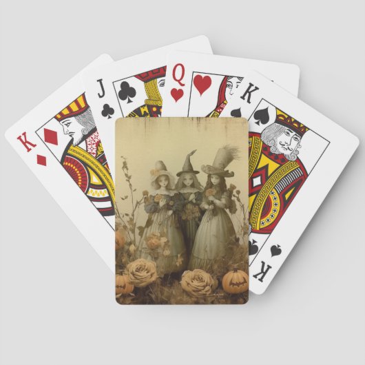 Halloween Witchcraft (5) Pokerkaarten (Achterkant)