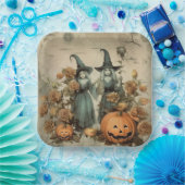  Halloween Witchcraft (6) Papieren Bordje (Feest)