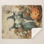 Halloween Witchcraft (6) Sherpa Deken (Voorkant (horizontaal))
