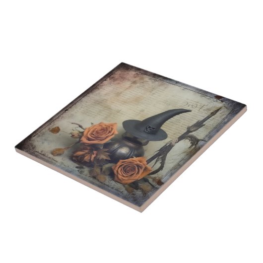  Halloween Witchcraft (8) Tegeltje (Zijkant)