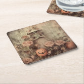  Halloween Witchcraft (9) Kartonnen Onderzetters (Schuin)