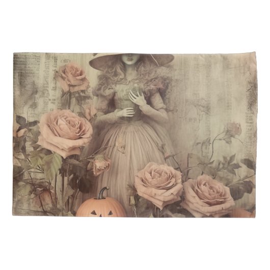  Halloween Witchcraft (9) Kussensloop (Achterkant-Links)