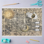 Halloween Witchcraft Medical Ephemera Tissuepapier (Craft)