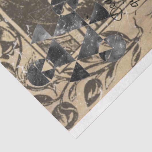 Halloween Witchcraft Medical  Ephemera Tissuepapier (Detail)