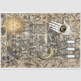 Halloween Witchcraft Medical  Ephemera Tissuepapier