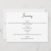 Halloween Witches Bachelorette Party Weekend Kaart (Achterkant)