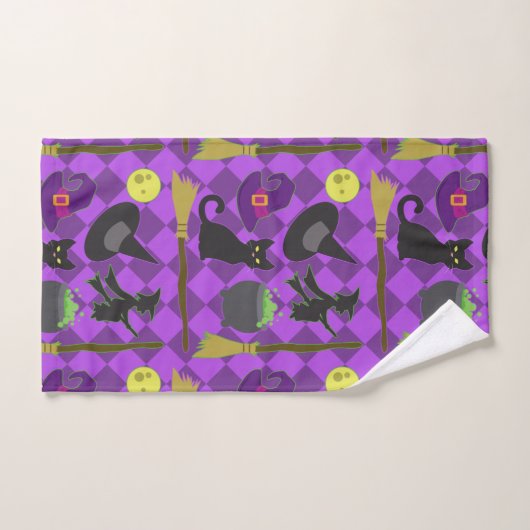 Halloween Witches Bad Handdoek (Handdoek)