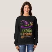 Halloween Witches Be Trippin Trui (Voorkant volledig)