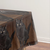 HALLOWEEN WITCHES BLACK CAT tablecloth Tafelkleed (Voorbeeld)