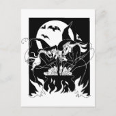 Halloween Witches Briefkaart (Voorkant)