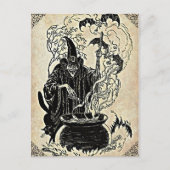 Halloween Witches Cauldron Briefkaart (Voorkant)