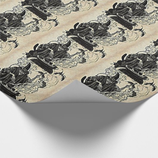 Halloween Witches Cauldron Cadeaupapier (Hoek)