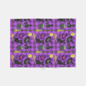 Halloween Witches Fleece Deken (Voorkant (Horizontaal))