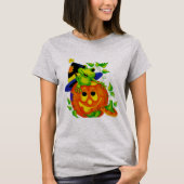 Halloween Witches Frog T-shirt (Voorkant)