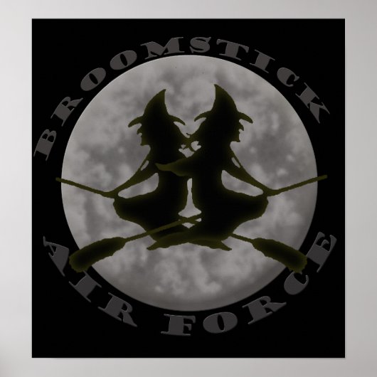 Halloween Witches in beeld Poster (Voorkant)