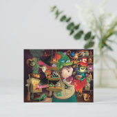 Halloween Witches Kitchen Briefkaart (Staand voorkant)