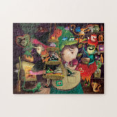 Halloween Witches Kitchen Legpuzzel (Horizontaal)