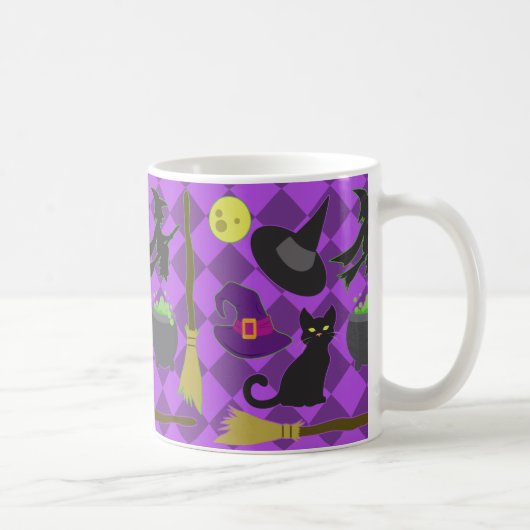 Halloween Witches Koffiemok (Rechts)