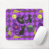 Halloween Witches Muismat (Met muis)