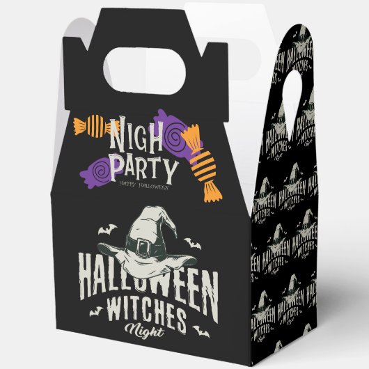 Halloween Witches Night Party Snoep Box Bedankdoosjes (Open)
