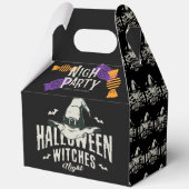 Halloween Witches Night Party Snoep Box Bedankdoosjes (Achterkant)