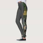 Halloween Witches Party Night Planner Uitnodiging Leggings (Links)