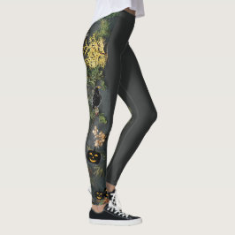Halloween Witches Party Night Planner Uitnodiging Leggings