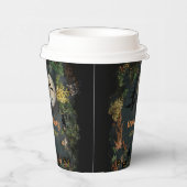 Halloween Witches Party Night Planner Uitnodiging Papieren Bekers (Rechts)