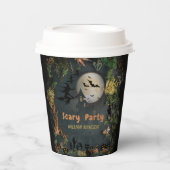 Halloween Witches Party Night Planner Uitnodiging Papieren Bekers (Voorkant)