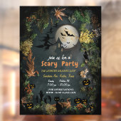 Halloween Witches Party Night Planner Uitnodiging Raamsticker (Vel 2)