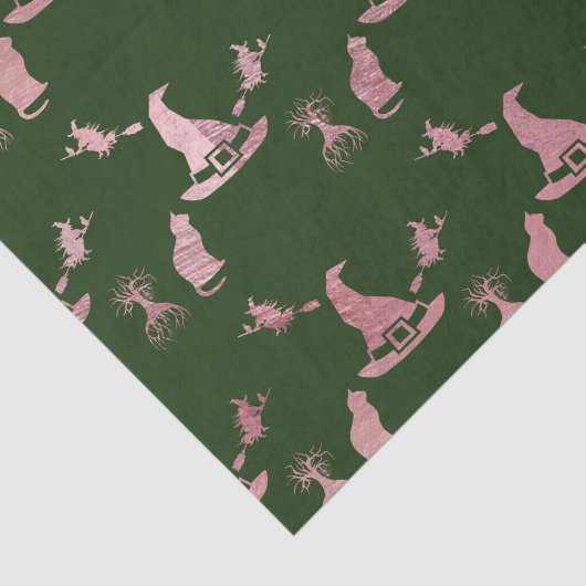 Halloween Witches Pet & Cats Decoupage Tissuepapier (Detail)