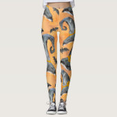 Halloween Witches Pet Leggings (Voorkant)