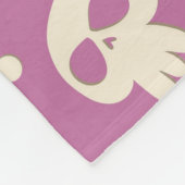 Halloween Witches Petten, Skulls en Botten Fleece Deken (Hoek)