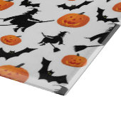Halloween Witches, Pomkins and Bats Snijplank (Hoek)