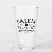 Halloween Witches Salem Brewery Beer Glas (Voorkant)