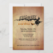 Halloween Witches Tea Party  Paper Kijk Kaart (Voorkant)