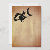 Halloween Witches Tea Party  Paper Kijk Kaart (Achterkant)