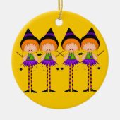 Halloween Witches-versiering Keramisch Ornament (Voorkant)
