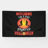 Halloween Witching Spandoek (Horizontaal)