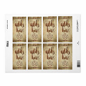  Halloween Witch's Brew Label (Full Sheet)