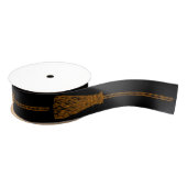 Halloween Witch's Broom Grosgrain Lint (Spoel)