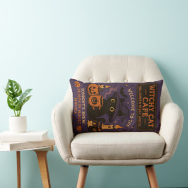 Halloween Witch's Castle Pillow - Magische nacht Kussen