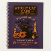 Halloween Witch's Castle Planner - Magische nacht (Voorkant)
