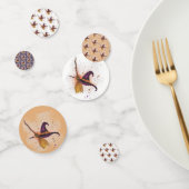 Halloween Witch's Pet en Bezem Confetti (Groep)