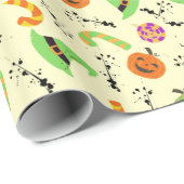 Halloween Witch's Pet Snoep & Pomkins 2 Cadeaupapier (Rol Hoek)