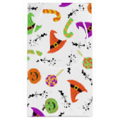Halloween Witch's Pet Snoep & pompoenen Klein Cadeauzakje (Achterkant)