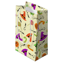 Halloween Witch's Pet Snoep & pompoenen Klein Cadeauzakje